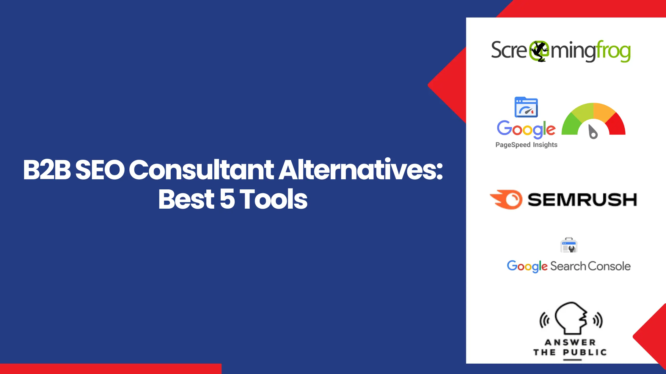 B2B SEO Consultant Alternatives: Best 5 Tools